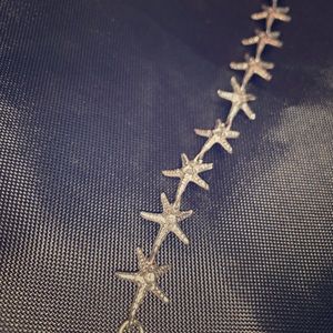 Silver Starfish Bracelet